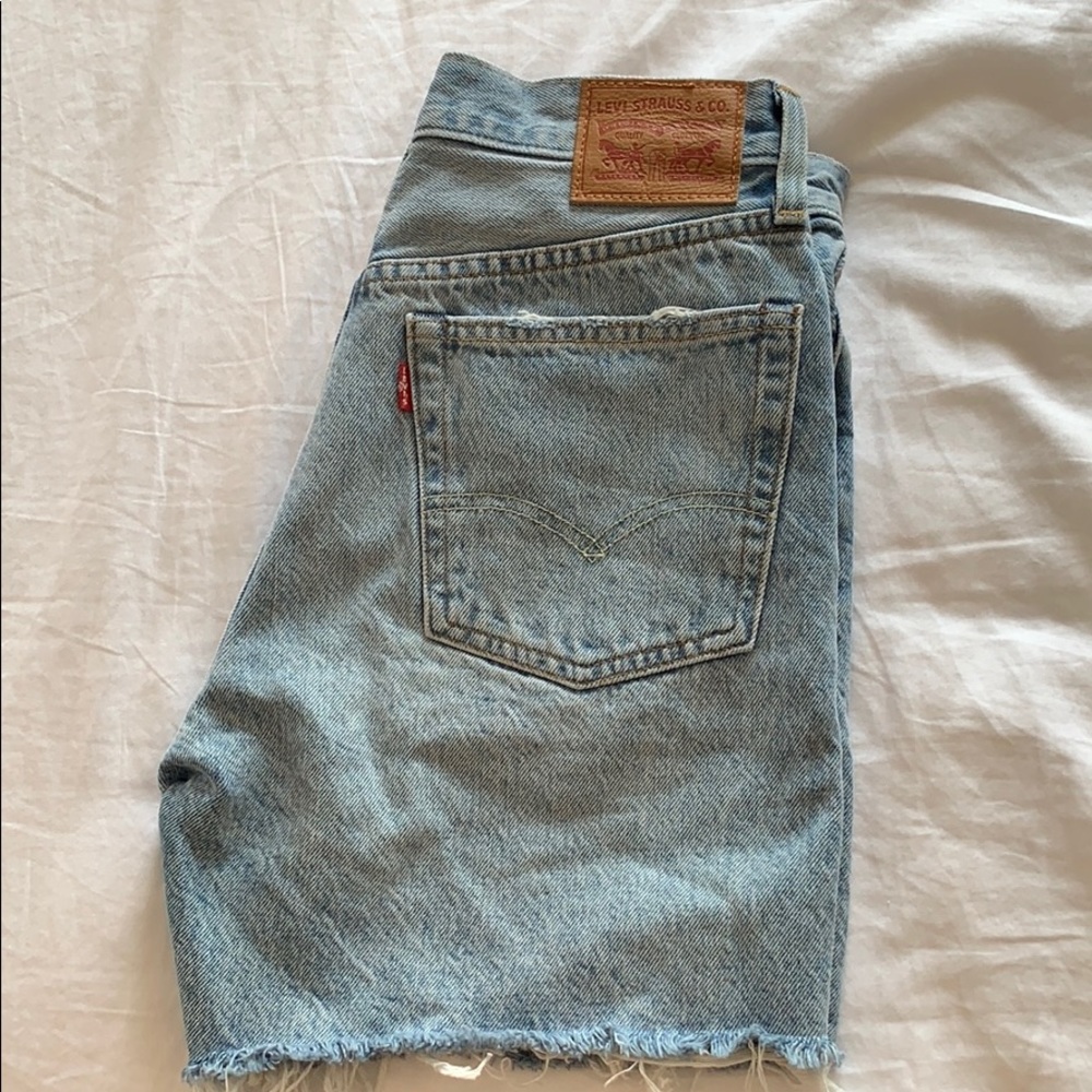 Levi denim shorts
